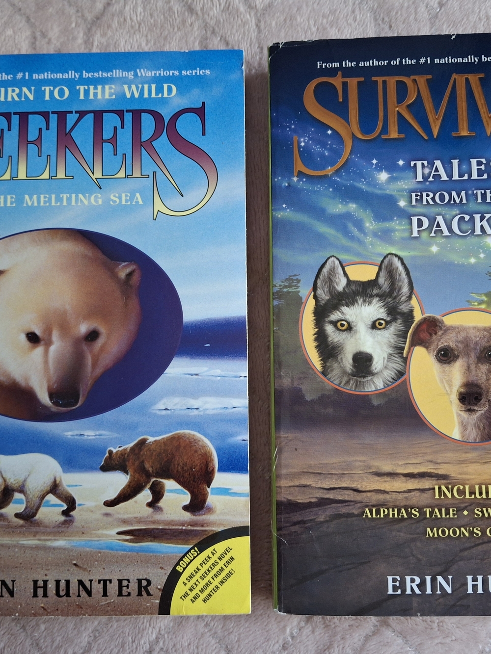 Blue Polar Bear & Wildlife Small Pets Book Cover Art
